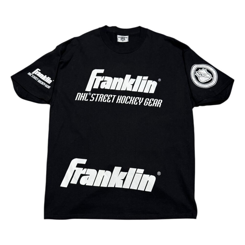 FRANKLIN NHL Street Hockey Gear VINTAGE Lee Casual Tee Shirt Mens XL